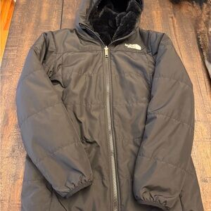 The North Face Black Jacket-girls